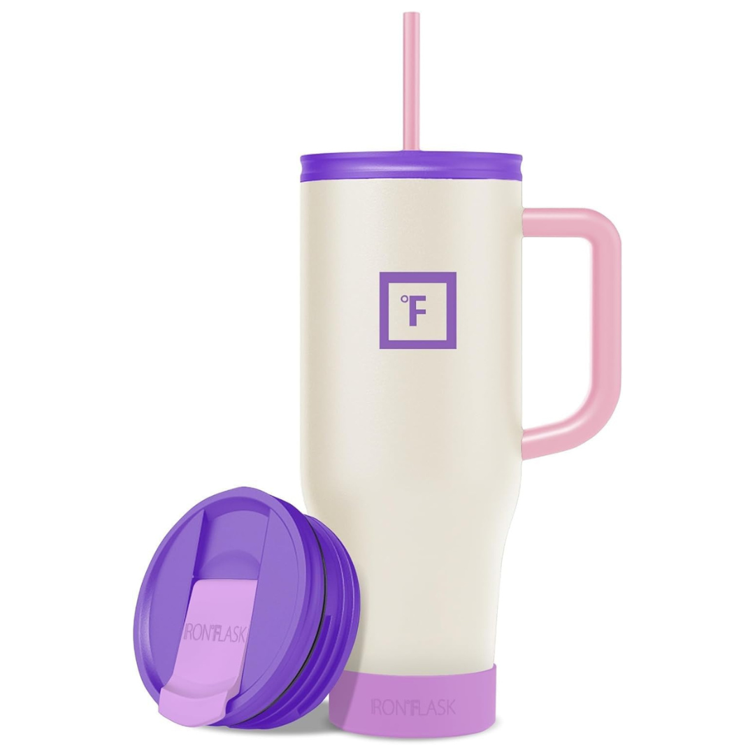 40oz IRON FLASK Co-Pilot Insulated Mug With Boot