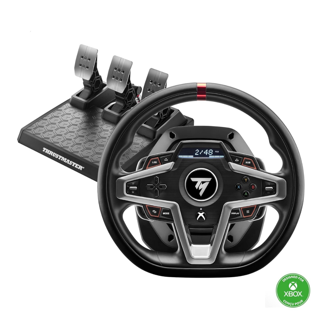 Thrustmaster T248 Hybrid Drive Race Wheel And Magnetic Pedals For Xbox