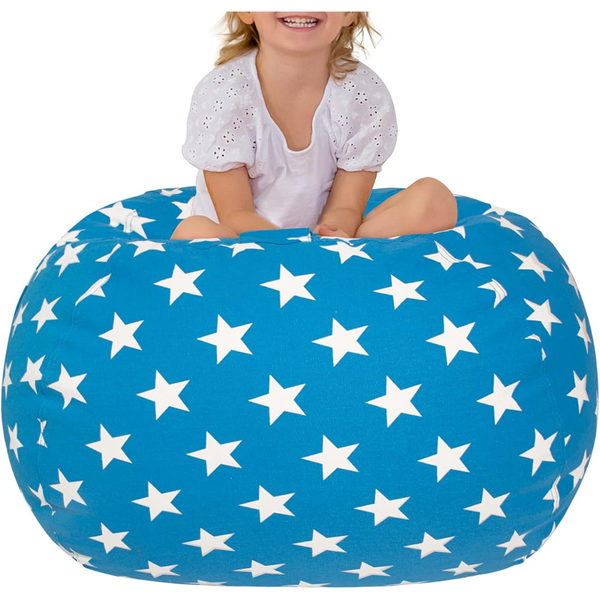 Aubliss 32'' Stuffed Animal Bean Bag Storage Chair