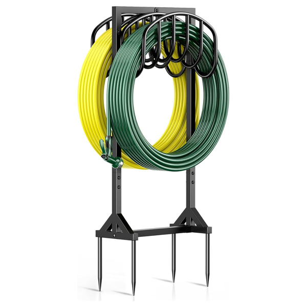 Double-Sided Heavy Duty Metal Hose Stand