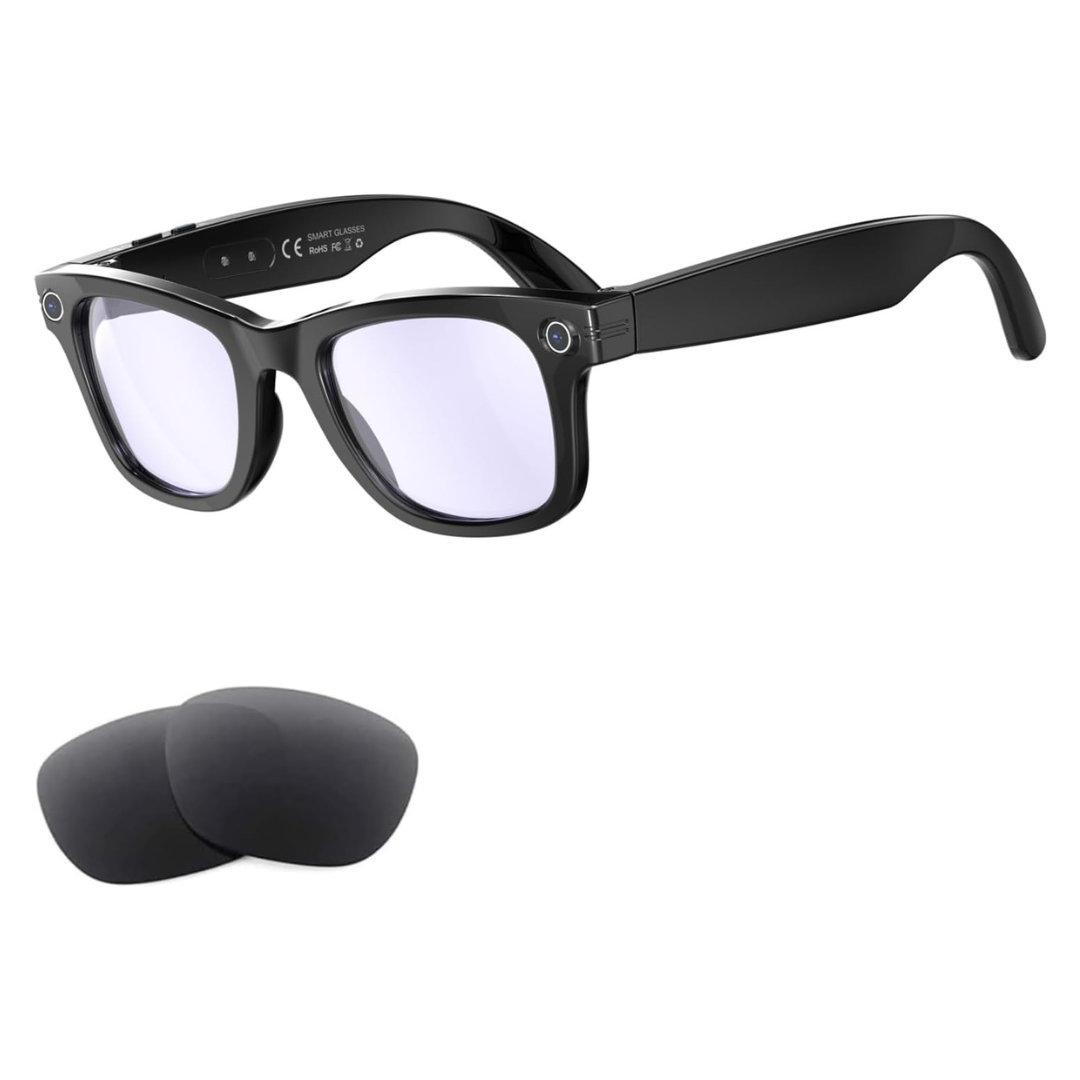 Yenwot 4K HD AI Smart Camera Sunglasses With Bluetooth