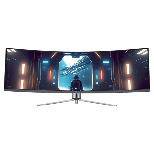 Onn. 49" Curved Dual FHD 144Hz 1ms Gaming Monitor (100133225)