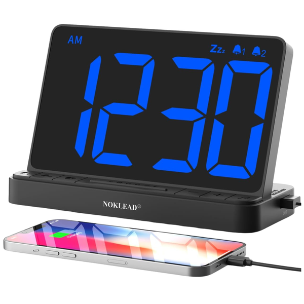 6.5" LED Digital Alarm Clock