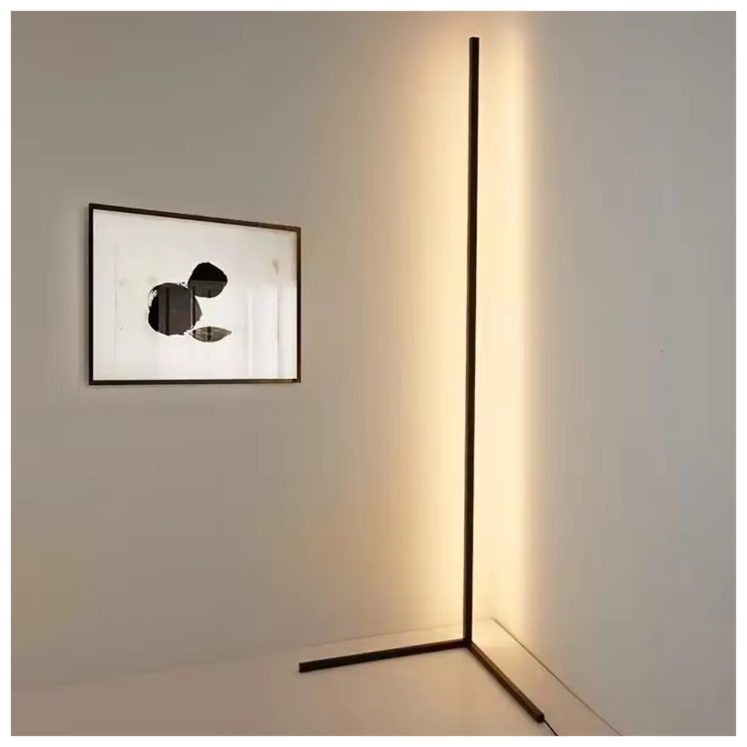 Smart RGB LED Corner Floor Lamp With App & RC