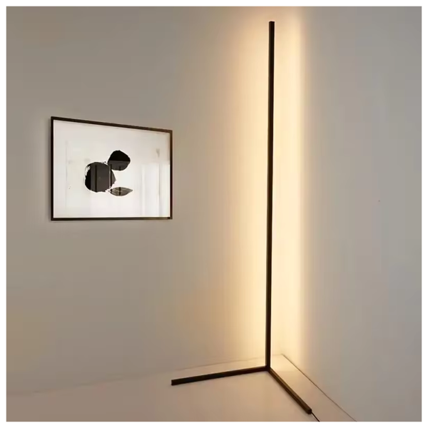 Smart RGB LED Corner Floor Lamp With App & RC