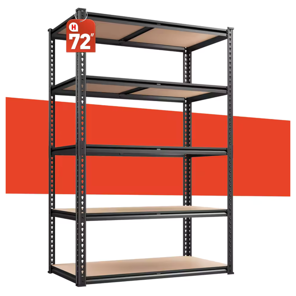 5-Tier Heavy Duty Shelving Unit 2000LBS Capacity