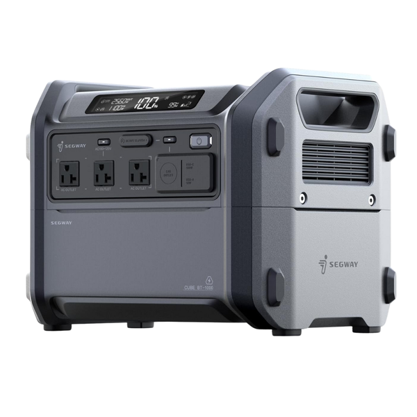 Segway Cube 1000 2200W 1024Wh LiFePO4 Portable Solar Power Station