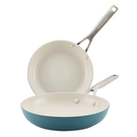 2-Piece KitchenAid Ceramic Induction Nonstick Frying Pans/Skillet Set
