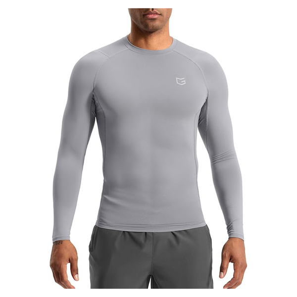 G Gradual Men's Compression Long Sleeve Moisture T-Shirt (Various)