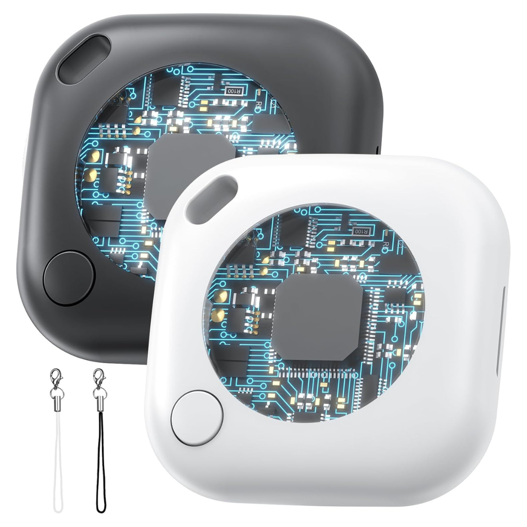 2-Pack Bluetooth Air Tracker Tags With Waterproof Case