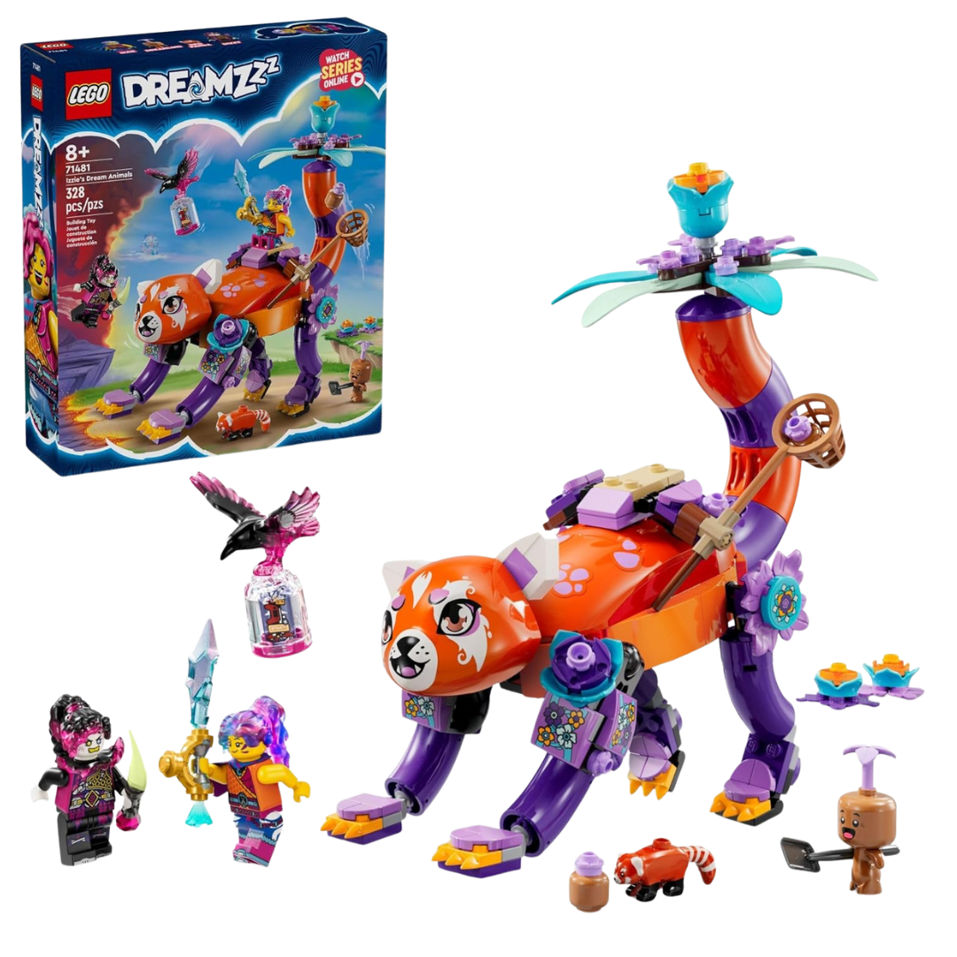 328-Piece Lego Dreamzzz Izzie's Dream Animals Toy Building Set (71481)