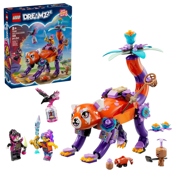 328-Piece Lego Dreamzzz Izzie's Dream Animals Toy Building Set (71481)