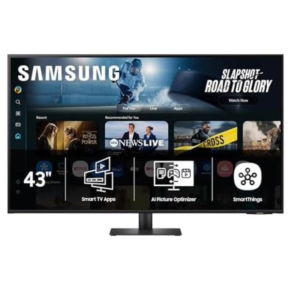 43" Samsung M70F 4K UHD 4ms HDR VA Monitor