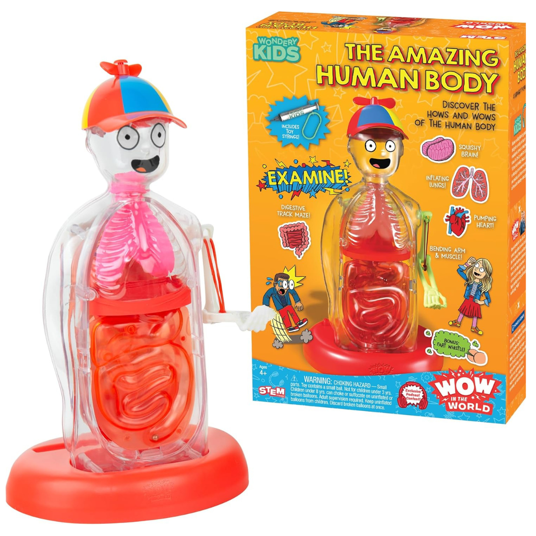 Wow in The World Amazing Human Body Science Kit For Kids