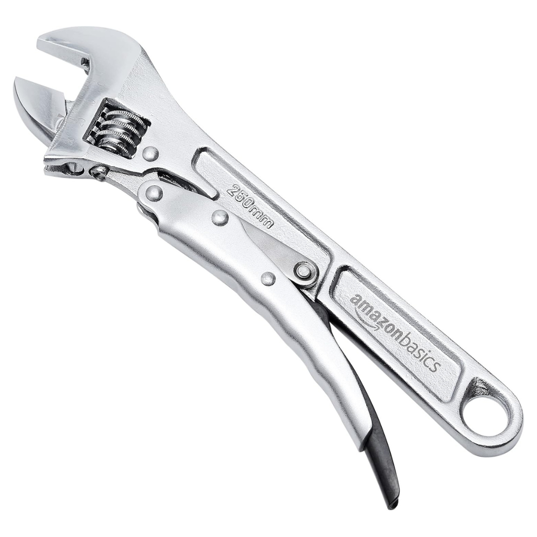 Amazon Basics Locking Adjustable Wrench