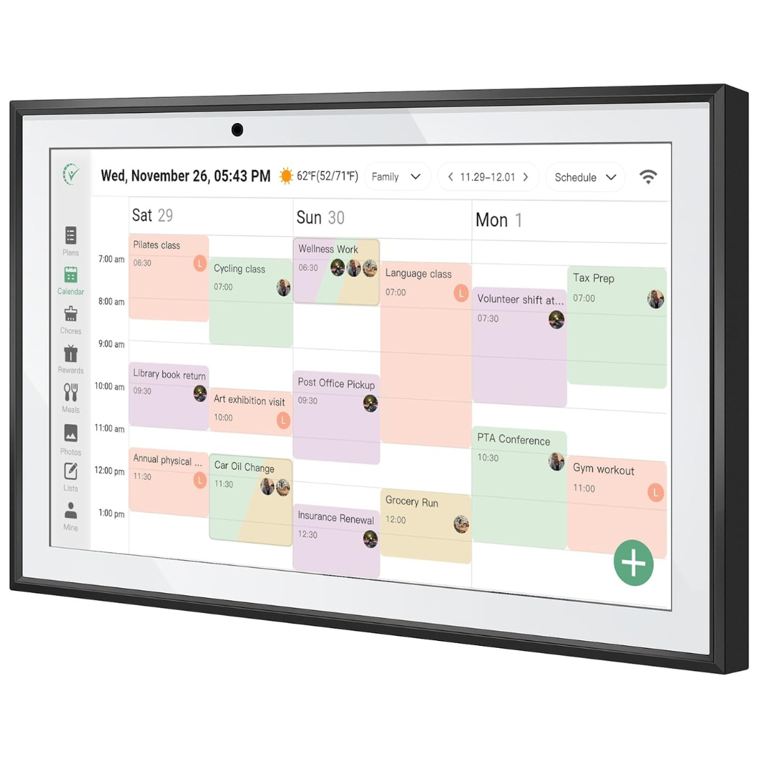 10.1" Smart Family Planner WiFi Digital Calendar