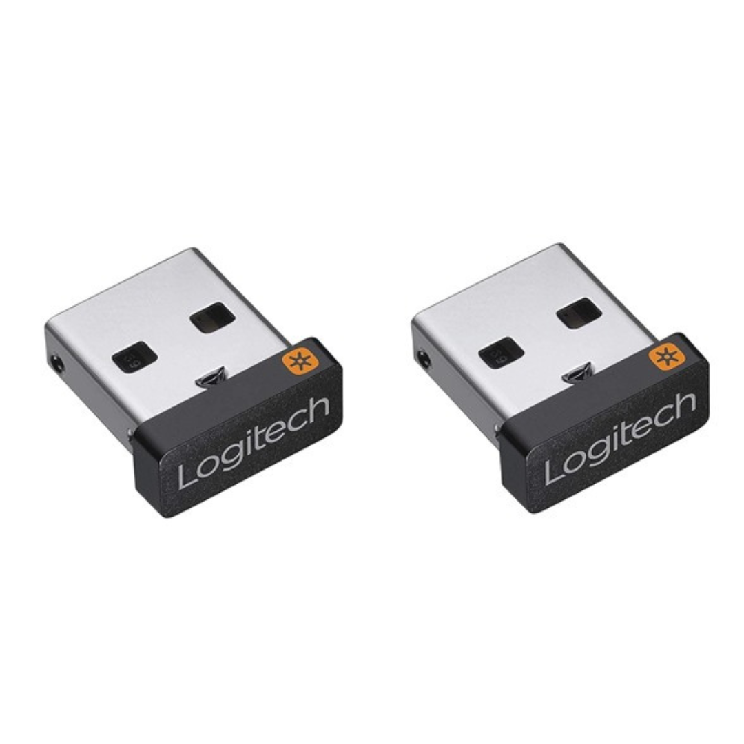 2-Pack Logitech 2.4 GHz Wireless USB Unifying Receiver