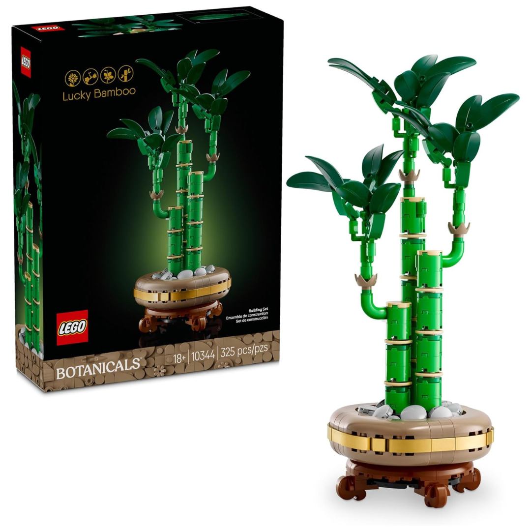 LEGO Botanicals Lucky Bamboo Artificial Plant 10344 Building Set