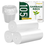 105-Count Magesh 4-Gallon Strong Trash Bag (Clear)