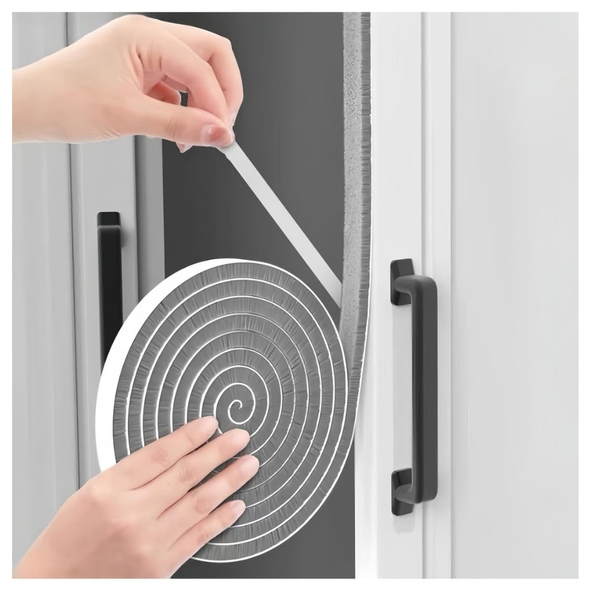 33ft Self-Adhesive Weather Stripping Door Seal Strip