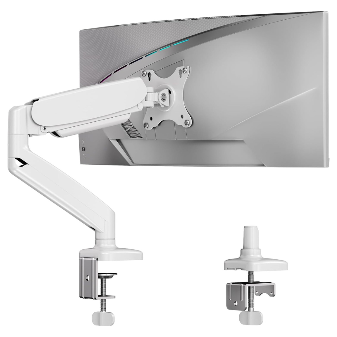 Single Monitor Desk Mount Stand With Clamp