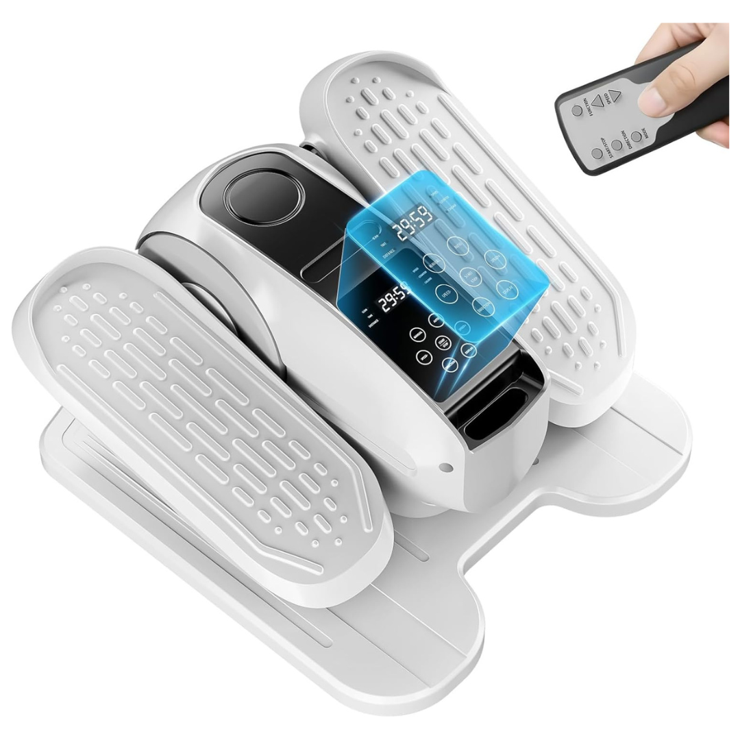 12 Speeds Under Desk Elliptical Exercise Machine