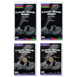 200 Pack Thick Resealable Comic Bags and Backing Boards