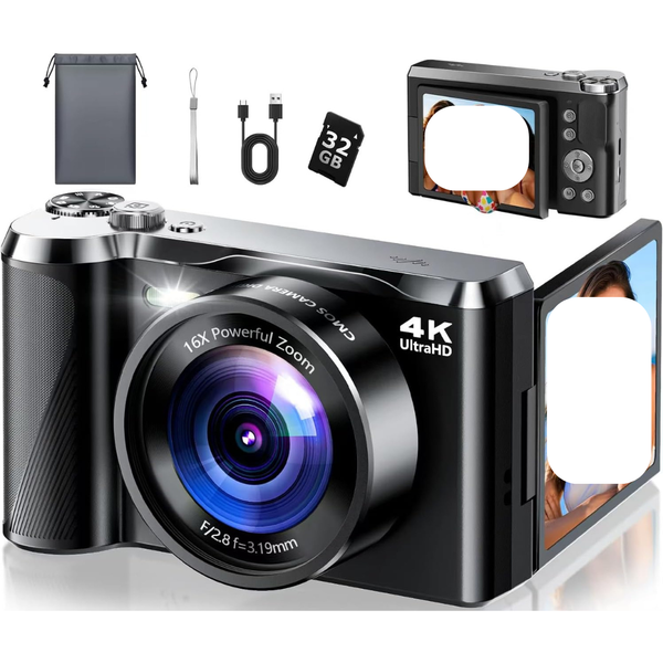 Ploomen DC12 56MP 4K UHD Digital Camera