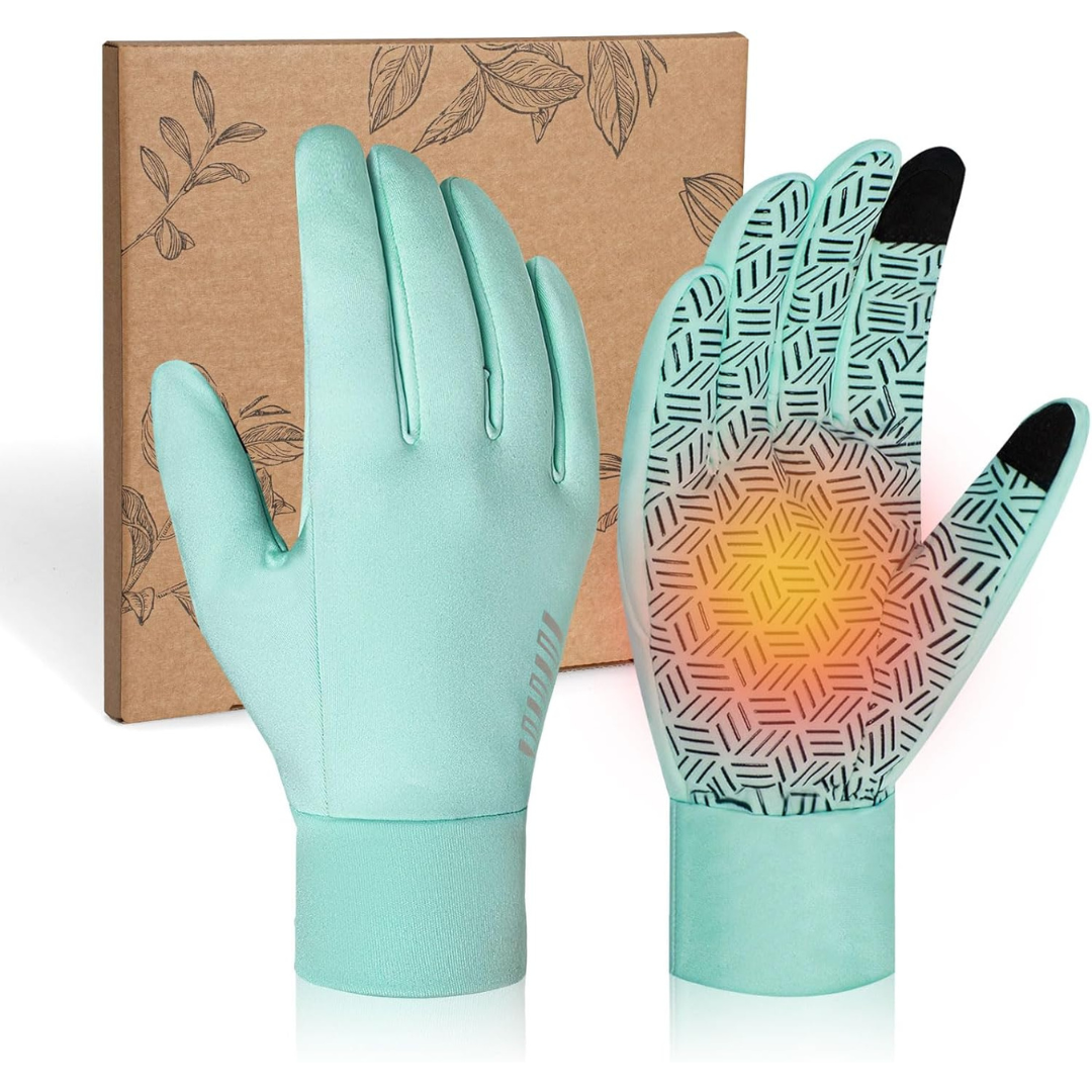 Unisex Skeleton Gloves with Touchscreen Fingertips