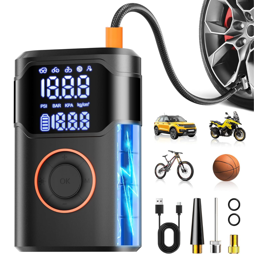 150PSI Tire Inflator Portable Air Compressor