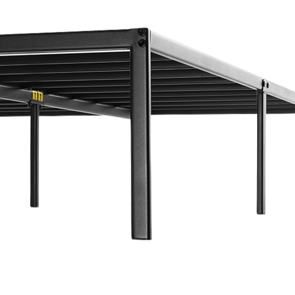 Best Price Mattress 14" Twin Simply Sturdy Metal Platform Bed