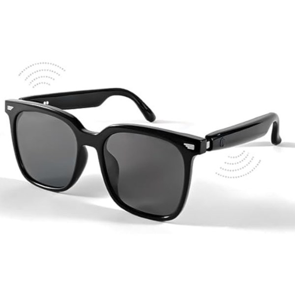 Polarized UV Protection Open Ear Smart Glasses with Bluetooth Speaker