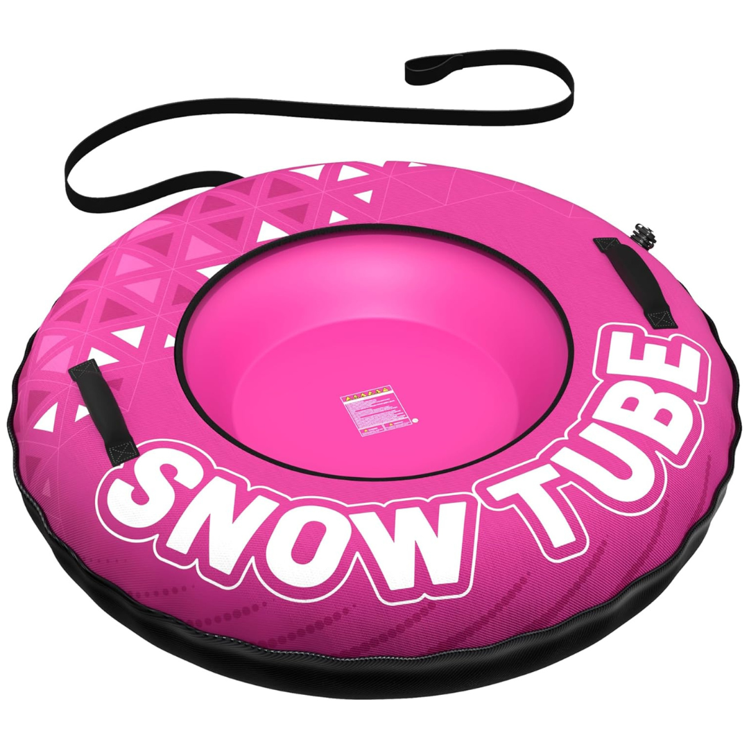 47" Inflatable Thickened Heavy-Duty Winter Snow Tube Sled