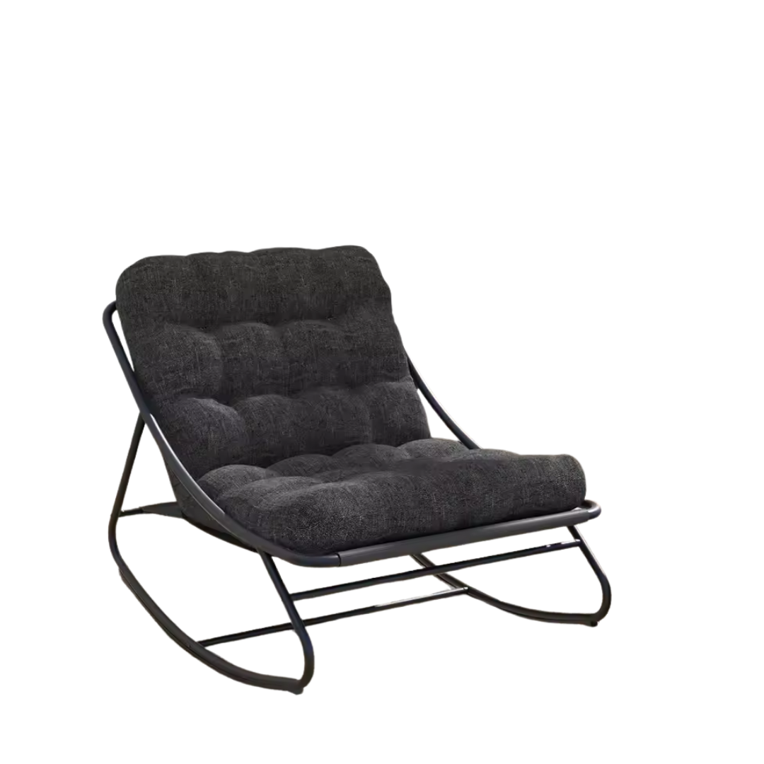 Modern Style Outdoor Cushion Padded Recliner Chair