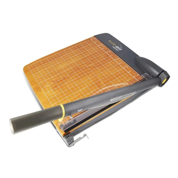 30 Sheet 12" TrimAir Wood Guillotine Paper Cutter & Paper Trimmer