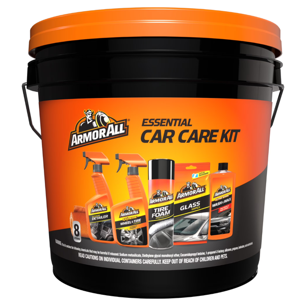 Armor All 8-Piece Essential Car Care Kit
