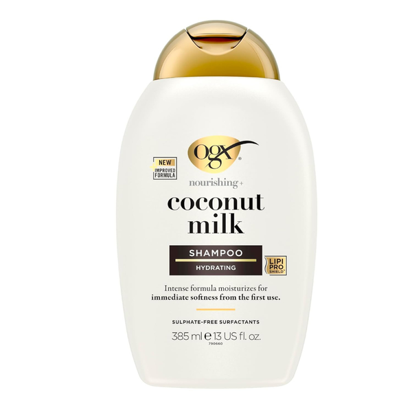 13 fl. oz OGX Nourishing + Coconut Milk Moisturizing Shampoo