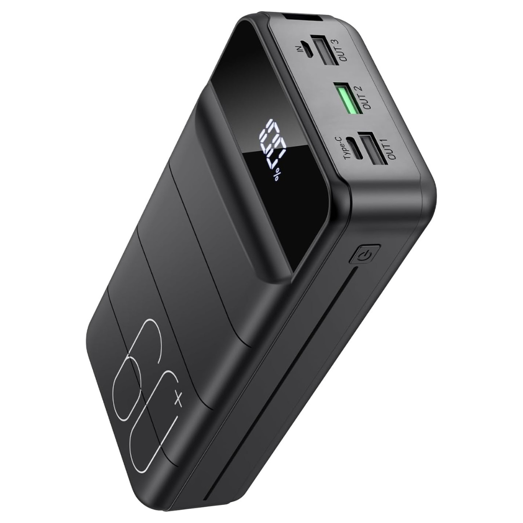 60000mAh Portable 22.5W Fast Charging Power Bank
