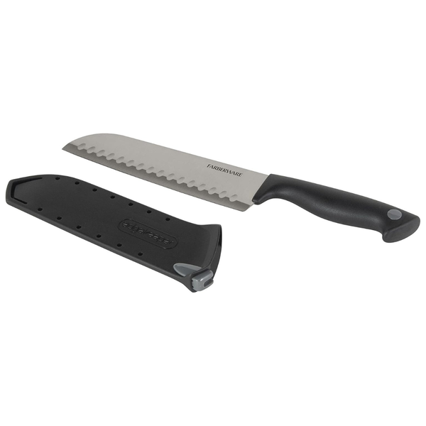 7" Santoku Knife With Self-Sharpening Cover