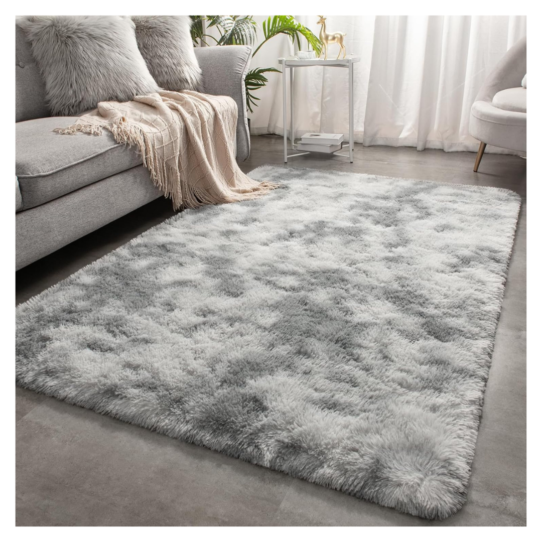 4'x6' Shaggy Plush Fuzzy Fluffy Carpet