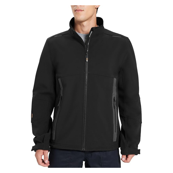 Men's Softshell Water Resistant Fleece Jacket