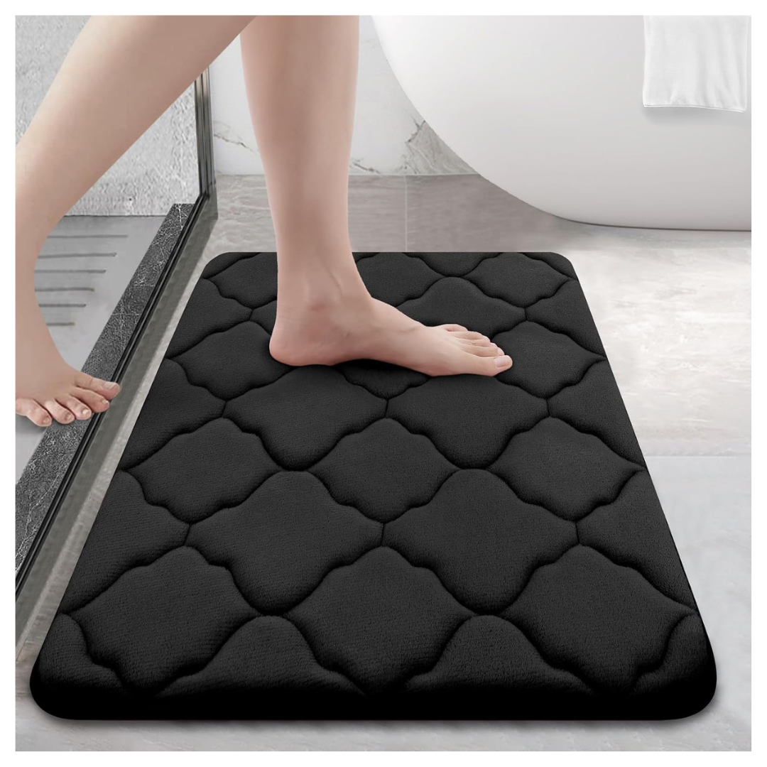 24" x 16" Olanly Memory Foam Ultra Soft Non Slip & Absorbent Bath Rug