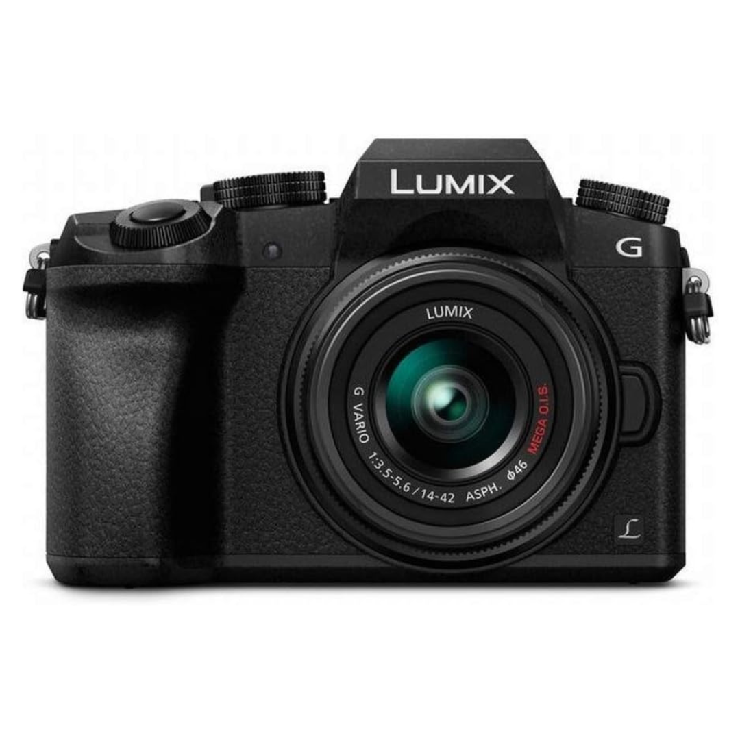 Panasonic Lumix G7 16MP 4K UHD Mirrorless Digital Camera W/14-42mm Lens