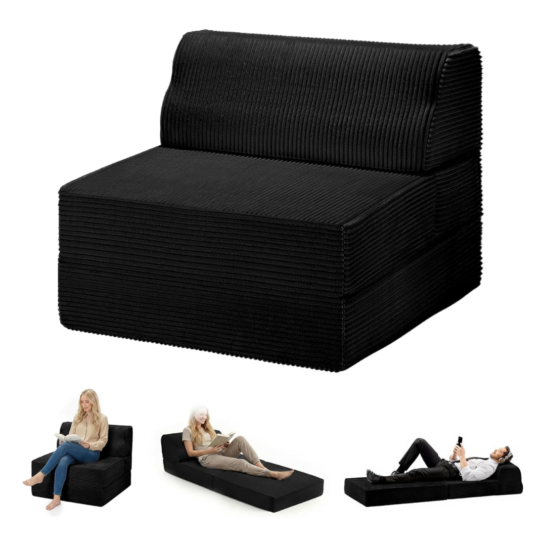 Memory Foam Folding Sofa Bed (Various)