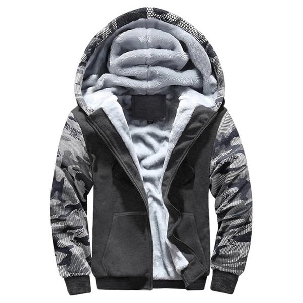 Men's Heavyweight Full Zip Up Fleece Warm Jackets (Various)