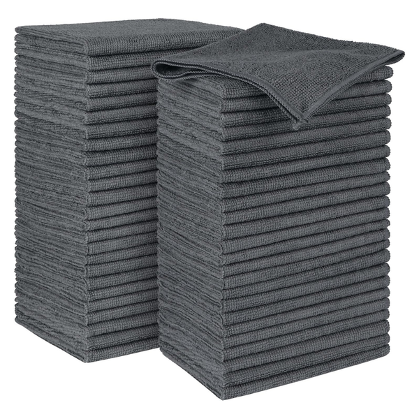 50 Pack Microfiber Multi-Purpose Washcloths Towel