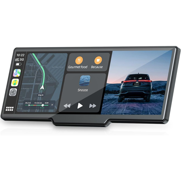 Topexplore 9.26 Carplay Screen W/ 2.5K Dash Cam & 1080P Backup Camera