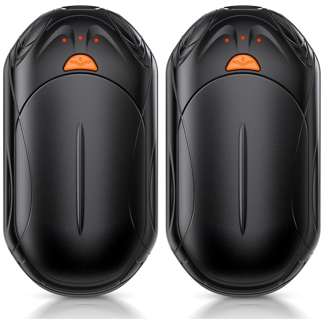 2-Pack Rechargeable 6000mAh Electric AI Hand Warmers
