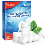12-Pack 1.7oz Automatic Toilet Bowl Cleaner Tablets W/ Bleach