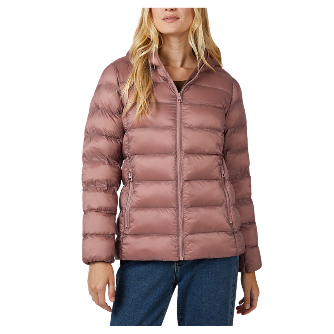 32 Degrees Women's Lightweight Packable Hooded Jacket